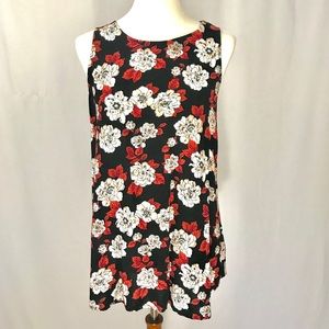 Boho Flowing Floral Blouse